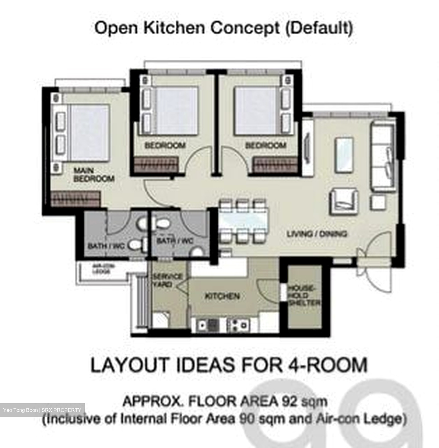 Blk 494G Tampines Greenedge (Tampines), HDB 4 Rooms #553069121